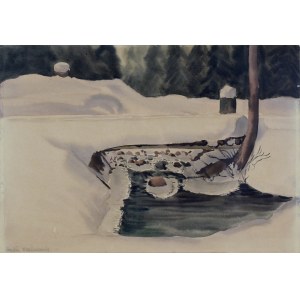 Rafał Malczewski (1892-1965), Winter Landscape