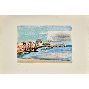 Henryk Hayden (1883-1970), Port de Barfleur, 1948