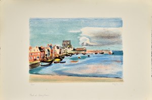 Henryk Hayden (1883-1970), Port de Barfleur, 1948