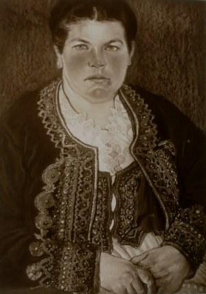 Stanisław Wyspiański (1869-1907), Portret żony artysty