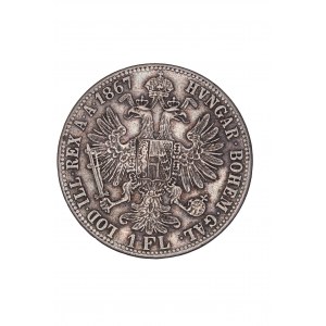 House of Habsburg - Franz Joseph I. (1848-1916) 1 Florin / Gulden