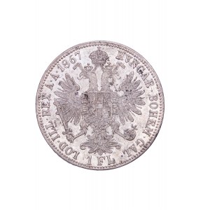 House of Habsburg - Franz Joseph I. (1848-1916) 1 Florin / Gulden