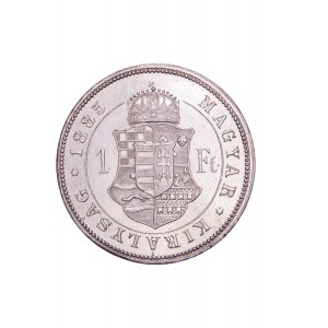House of Habsburg - Franz Joseph I. (1848-1916) 1 Forint / Gulden