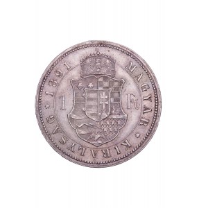 House of Habsburg - Franz Joseph I. (1848-1916) 1 Forint / Gulden