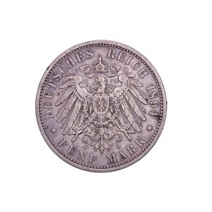 Germany - Wilhelm II. (1888-1918) 5 Mark