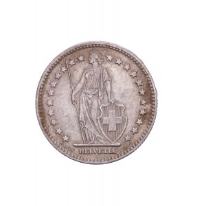 Switzerland - 2 Francs 1874 B