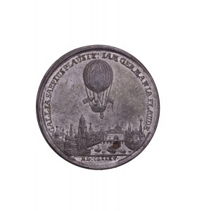 Germany – Frankfurt - Jean-Pierre Blanchard Tin Medal – Zinnmedaille