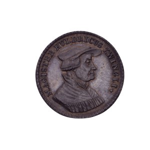 Switzerland – Zürich -Reformation. Von J. Aberli 1819 Medal