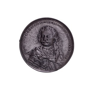 House of Habsbug – Hungary Francis II Rákóczi / Franz II. Rákóczi 1705 Medal Tin / Zinn