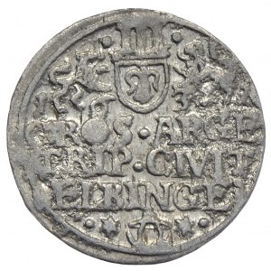Gustaw II Adolf, trojak 1631, Elbląg