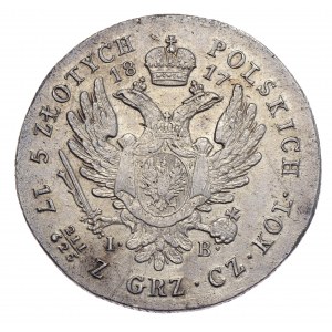 Królestwo Kongresowe, Mikołaj I, 5 złotych 1817 IB, Warszawa