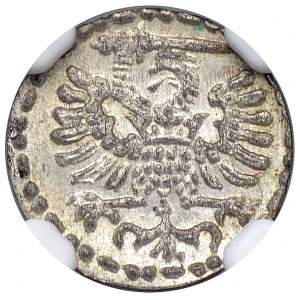 Zygmunt III Waza, denar 1595, Gdańsk