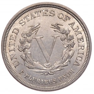 USA, 5 centów 1883