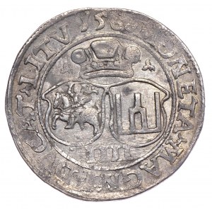 Zygmunt II August, czworak 1568, Wilno, L/LITV