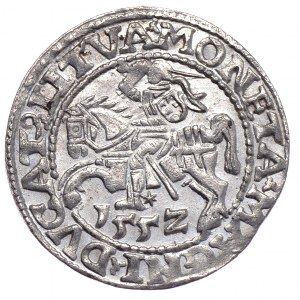 Zygmunt II August, półgrosz 1552, Wilno, LI/LITVA