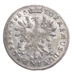 Prusy (księstwo), Fryderyk Wilhelm, ort 1685 BA, Królewiec