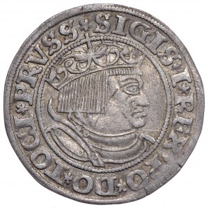 Zygmunt I Stary, grosz 1532 Toruń, PRVSS/PRVSS
