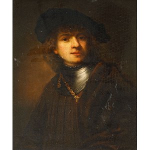 PORTRET MŁODEGO MĘŻCZYZNY, XIX w.