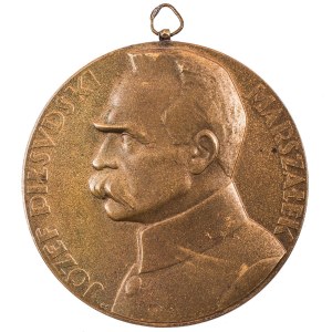 MEDAL - JÓZEF PIŁSUDSKI, Józef Aumiller, Mennica Państwowa, 1930