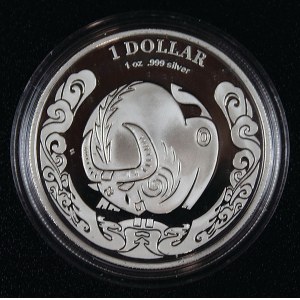 1 dolar, Rok Wołu, Australia, 2009