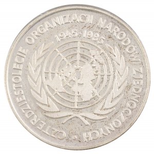 500 zł, 40 Lat ONZ, 1985