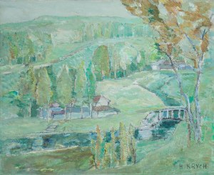 Henryk KRYCH (1905-1980), Pejzaż wiosenny