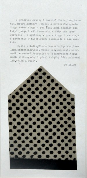 Józef HAŁAS (1927-2015), Z cyklu: Notatki Hałasa, ok. 1980