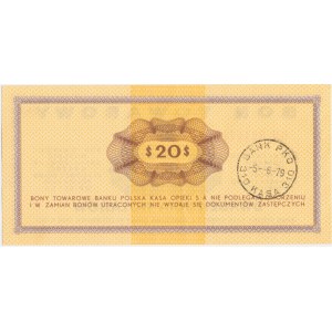 Pewex, 20 dolarów 1969 - GH -