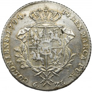 Poniatwoski, Thaler Warsaw 1794