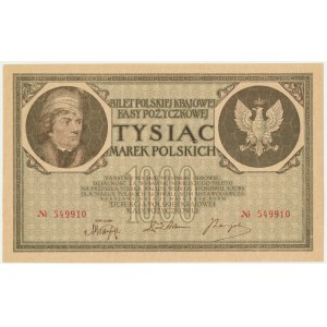 1.000 marek 1919 - bez serii - RZADKOŚĆ