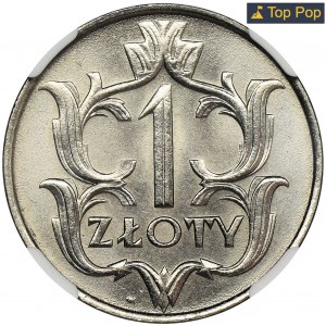 1 złoty 1929 - NGC MS66 - ZJAWISKOWA moneta w UNIKALNYM stanie