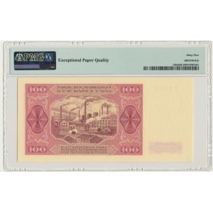 100 złotych 1948 - P - PMG 65 EPQ - PIĘKNY I RZADKI