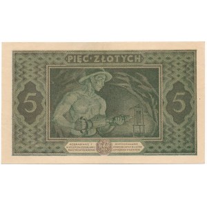 5 złotych 1926 - B - PIĘKNY