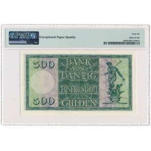 Danzig, 500 gulden 1924 - PMG 66 EPQ - RARE