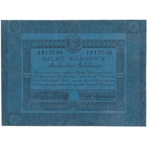 5 złotych 1824 - Małachowski & Szymanowski - RZADKOŚĆ