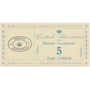 Greenland, Trade Certificate, 5 skilling (1942)