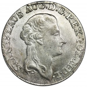 Poniatowski, 1 Zloty 1792 MV - NGC MS63