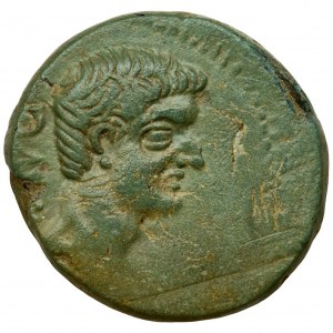 Provinz Rom, Makedonien, Philippi, Tiberius, Bronze AE19 - SEHR RAR