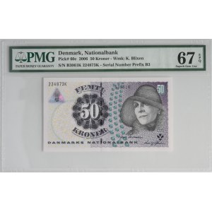 Denmark, 50 kroner 2006 - PMG 67 EPQ