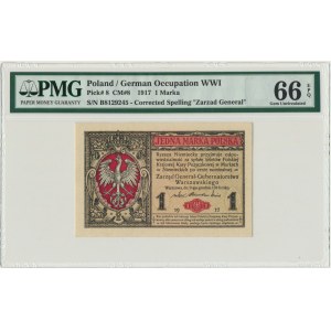 1 marka 1916 Generał - PMG 66 EPQ