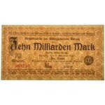 Danzig, 10 milliarden mark 1923 - Wmk: Drop Pattern - PMG 66 EPQ