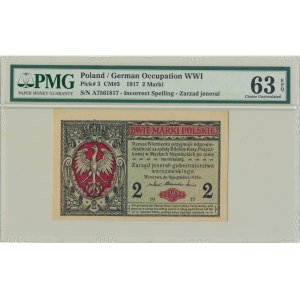 2 marki 1916 Jenerał - A - PMG 63 EPQ