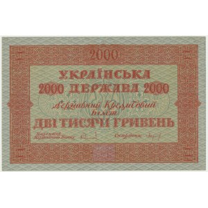Ukraine, 2.000 hryvni 1918 - A -