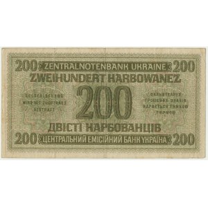 Ukraine, 200 karbovanets 1942