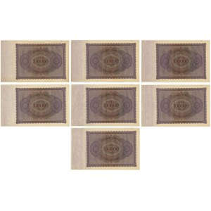 Germany, lot 100.000 mark 1923 (7pcs.)