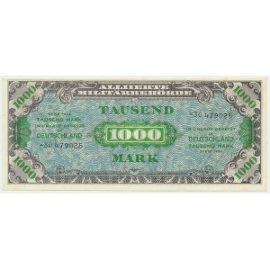 Aliancki pieniądz okupacyjny, 1.000 marek 1944