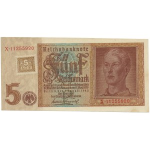 Niemcy, Okupacja Sowiecka, 5 marek (1948)
