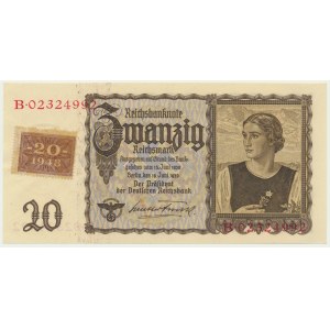 Germany, Soviet Occupation, 20 mark (1948)