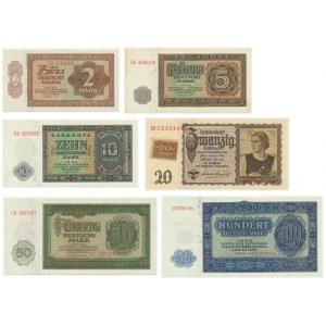 Germany (DDR), lot 2-100 mark 1948 (6pcs.)