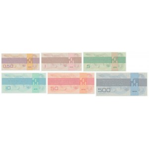 Germany (DDR), Foreign Exchange Certificates 1979 (6pcs.)